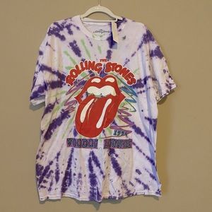 NEW Urban Outfitters Rolling Stones Tie Dye Tee